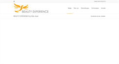 Desktop Screenshot of beautyexperience.de